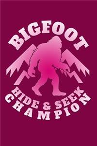 Bigfoot Hide & Seek Champion