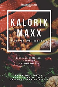 Kalorik MAXX Air Fryer Oven 2 Cookbooks in 1