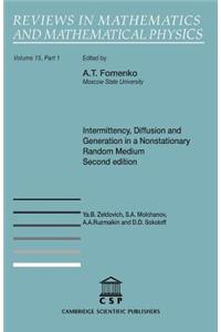 Intermittency, Diffusion and Generation in a Nonstationary Random Medium: Part 1
