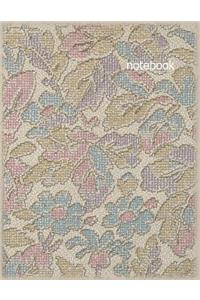 Notebook: Composition Book - 100 Pages - Lined Journal - 8.5 X 11 Inches - Floral Cover