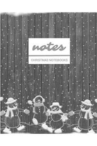 Notes Christmas Notebooks