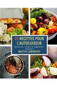 25 recettes pour l'autocuiseur