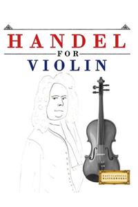 Handel for Violin