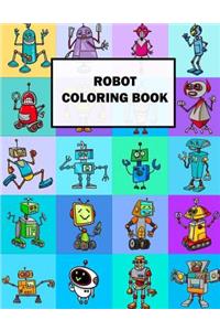 Robot Coloring Book