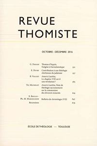 Revue Thomiste - 4/2016