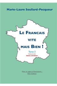 Le Français vite mais bien tome 3 étudiant