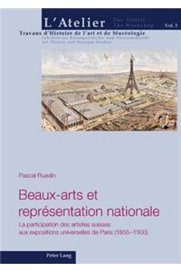 Beaux-Arts Et Représentation Nationale