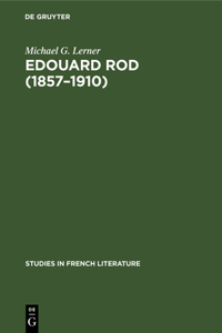 Edouard Rod (1857-1910)