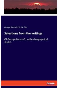 Selections from the writings