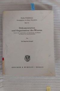Dokumentation Und Organisation Des Wissens
