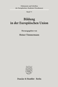 Bildung in Der Europaischen Union