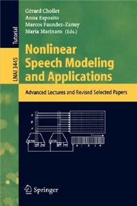 Nonlinear Speech Modeling and Applications