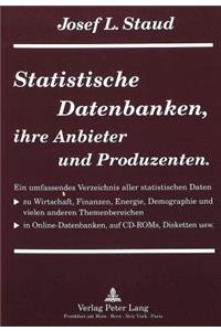 Statistische Datenbanken, ihre Anbieter und Produzenten