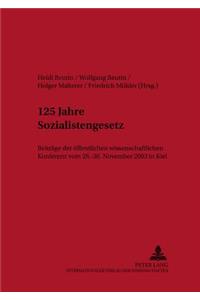 125 Jahre Sozialistengesetz