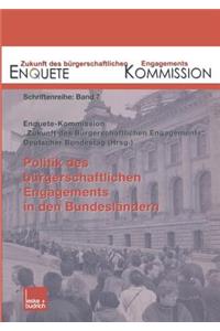 Politik des bürgerschaftlichen Engagements in den Bundesländern