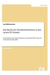 Recht der Kreditsicherheiten in den neuen EU-Staaten