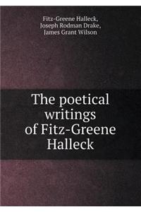 The poetical writings of Fitz-Greene Halleck