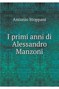 I Primi Anni Di Alessandro Manzoni
