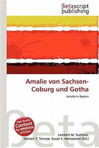 Amalie Von Sachsen-Coburg Und Gotha