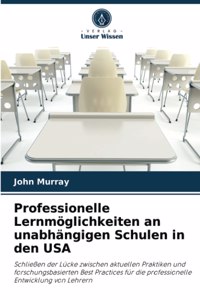 Professionelle Lernmöglichkeiten an unabhängigen Schulen in den USA