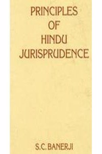 Principles of Hindu Jurisprudence (2 Vol. Set)