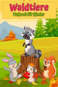 Wald-Tier-Malbuch fur Kinder