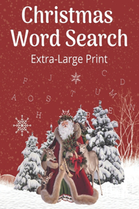 Christmas Word Search Extra-Large Print