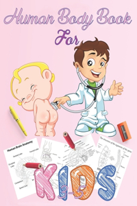 human body book for kids 3-5