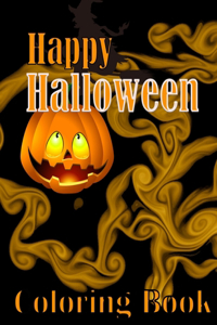 Happy Halloween Coloring Book