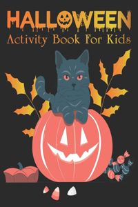 Halloween Activity Book For Kids