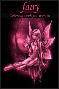 fairy coloring book for women