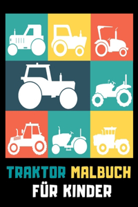 Traktor Malbuch für Kinder