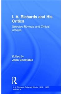 I A Richards & His Critics V10