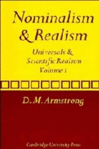 Nominalism and Realism: Volume 1