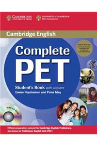 Complete Pet Student's Book Pack (Student's Book with Answers and Audio CDs (2))