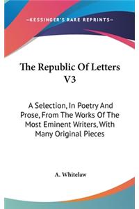 The Republic Of Letters V3