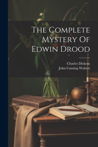 Complete Mystery Of Edwin Drood