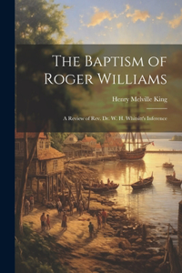 Baptism of Roger Williams