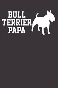 Bull Terrier Dog Dad Notebook Journal