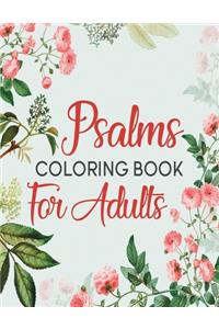 Psalms Coloring Book For Adults