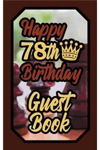 Happy 78th Birthday Guest Book