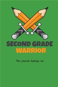 Second Grade Warrior This journal belongs to