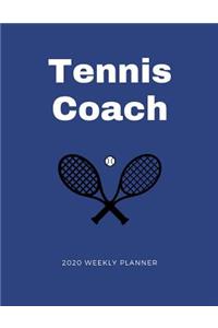 Tennis Coach 2020 Weekly Planner