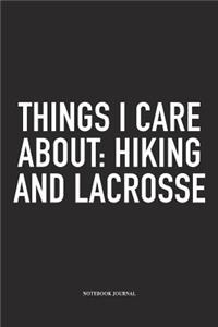 Things I Care About
