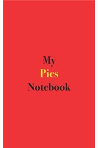 My Pies Notebook