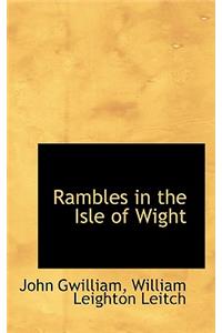 Rambles in the Isle of Wight
