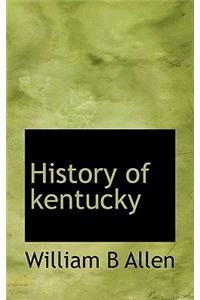 History of Kentucky