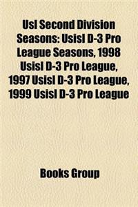 Usl Second Division Seasons