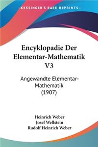 Encyklopadie Der Elementar-Mathematik V3