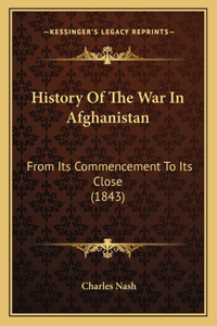 History Of The War In Afghanistan